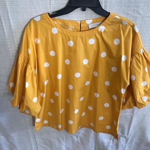 Loft Bubble Sleeve top